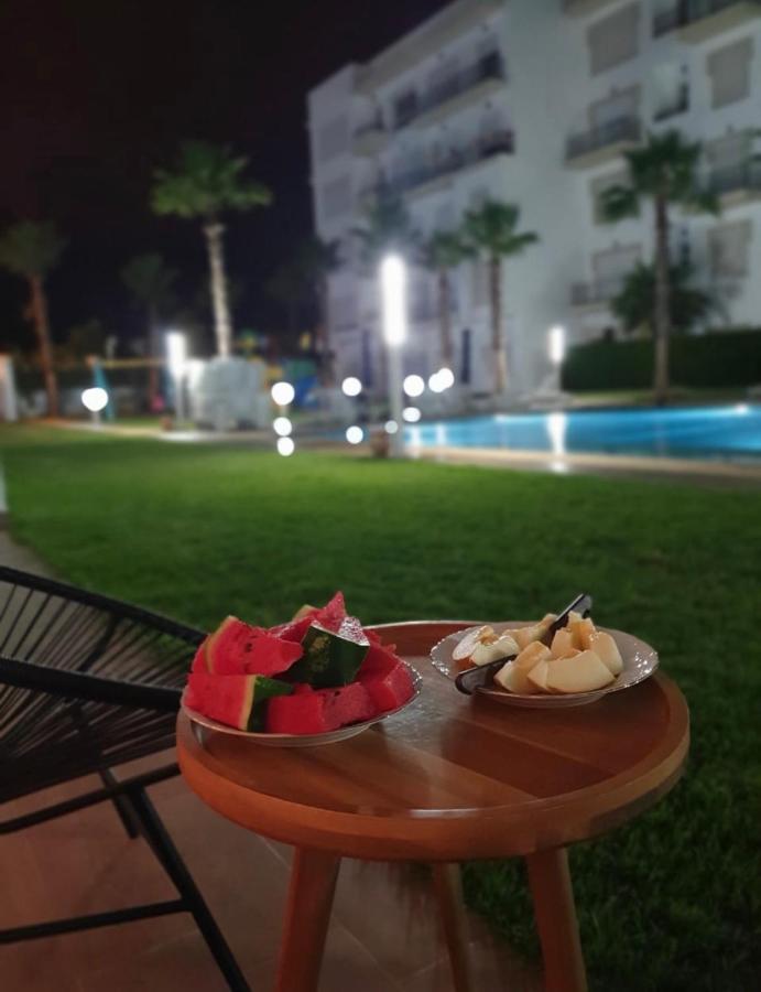 Apparemment De Luxe Vue Piscine Apartment Bouznika Ngoại thất bức ảnh